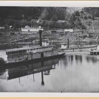 Steamboats 1884 - "Success", "E.N. Cooke" and "Governor Grover"