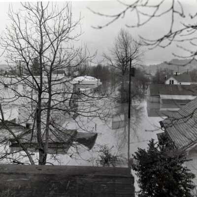 1964 Flood - Green Point Area North of 15th Street - Oregon City