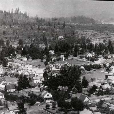 Oregon City from Falls View (#1 of Set of 3)