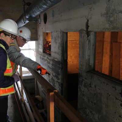 Oregon City Arch Bridge Restoration 2011