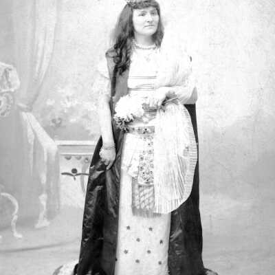 Mrs. W.P. Hawley as Queen Esther.