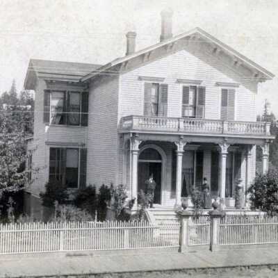 Oregon City 1888 - Charman House - 7th and Main Street