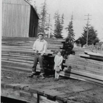 Lumber at Beavercreek Loaking Dock