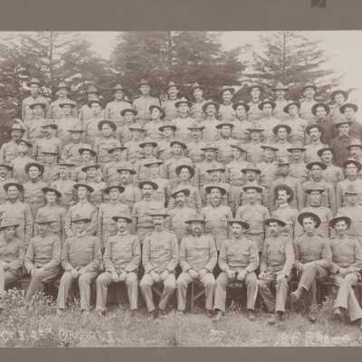 Spanish war soldiers from Portland and Oregon City