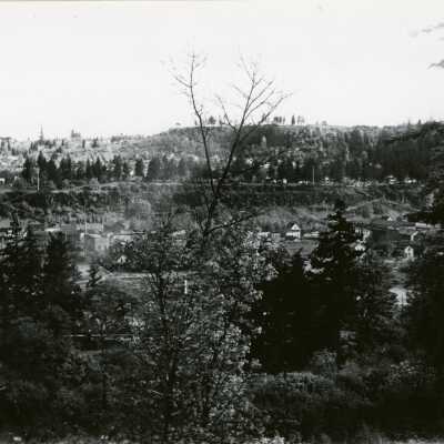 Oregon City 1907 - from West Linn