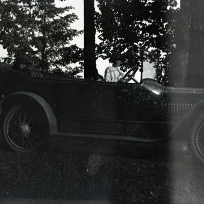 Woman in Open Car, #2.