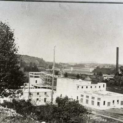 Oswego, Cement Plant and Iron Works.