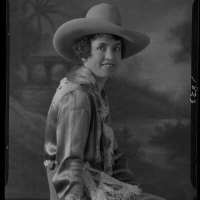 Photo of a woman for Rose Smith in Western Attire - June 1930