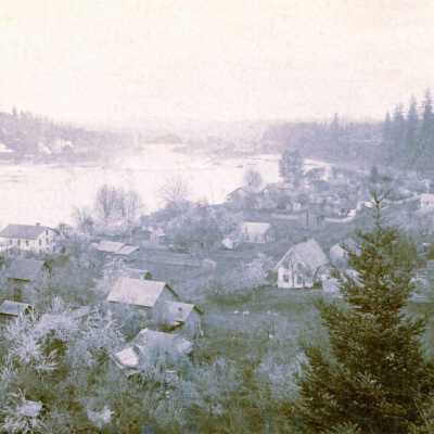Canemah 1890 - View from Bluff