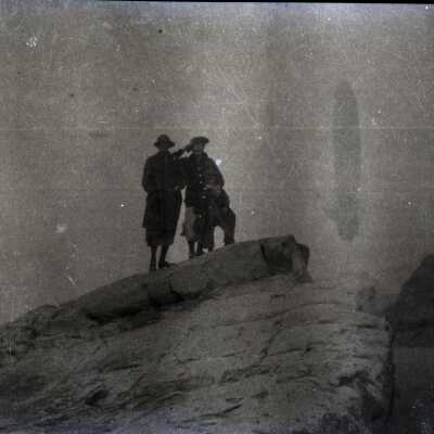 Family on Beach.