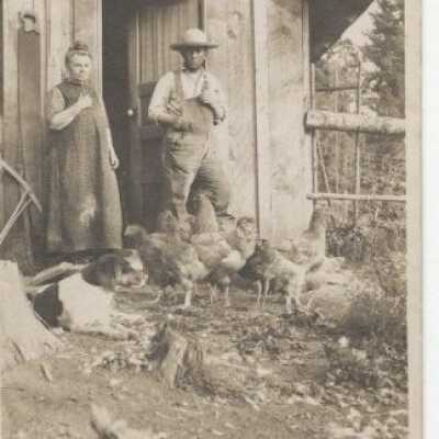 Willard Family - Aunt El Surtos and son Clyde