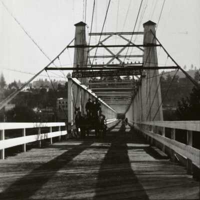 West Linn Entrance to Suspension Bridge