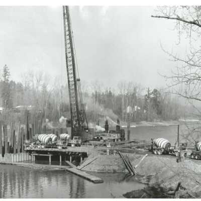 I205 Construction, Abernethy Bridge, #4: Origformat: Print-Photographic