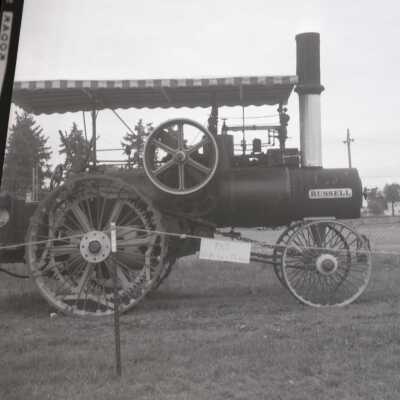 Threshing Steam Engine #5, at Clackamas County Fair