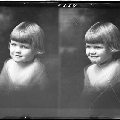 Female Child's Photograph for Mrs. Wayne Coulter - October 1929