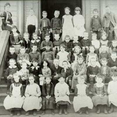 Eastham? School Class, Teacher: Laura Beatie Carter.