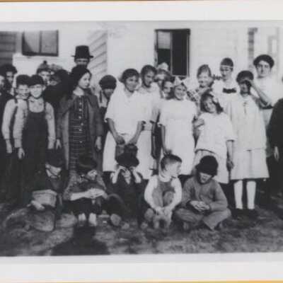 Carver School Students 1917 - Carver, Oregon
