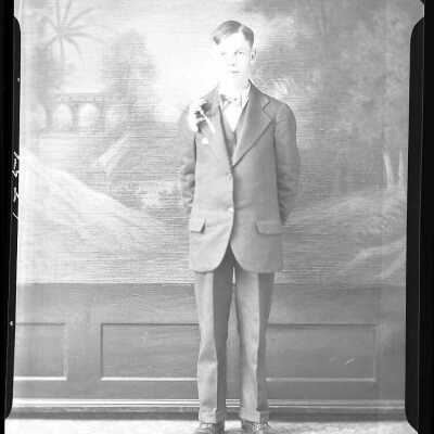 Photo of a Man for Mrs. James Patterson - May 1930