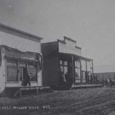 Wilsonville Main Street 1905