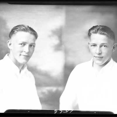 Photograph of a man for R. Bogus Laski - March 1930 - Negative