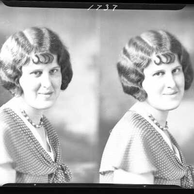 Photo of a Woman for Mrs. L. Jackson - May 1930