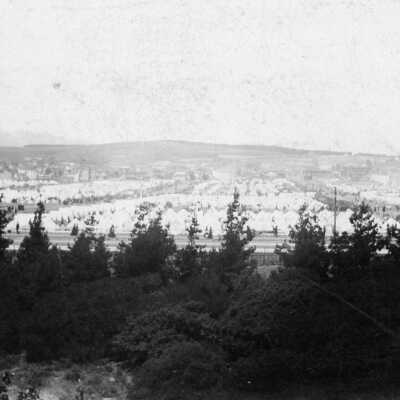 2nd Oregon Vol. Co. I, Camp Merritt, San Francisco, CA, 1890's.
