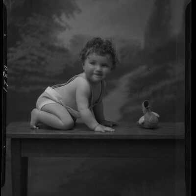Photo of a child for Mrs. Stone - June 1930
