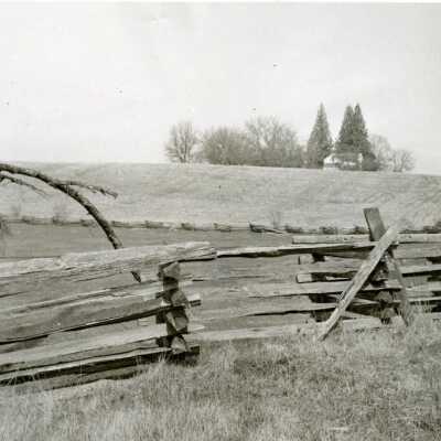 Split Rail Fence, 1960: Origformat: Print-Photographic
