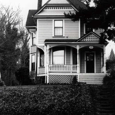 Babcock House in OregonCity, 1894.: Copyright: None; Origsize: 4"x6"; Origformat: Print-Photographic