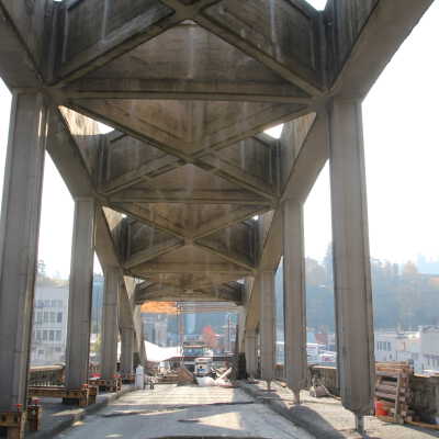 Oregon City Arch Bridge Restoration 2011