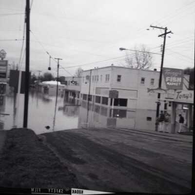 1964 Flood - Oregon City View #1