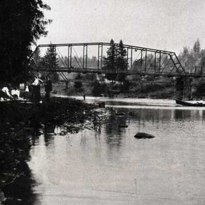 Gladstone 1900 - Picnic at Cross Park on the Clackamas River