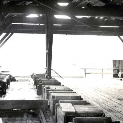 Broughton Saw Mill interior.