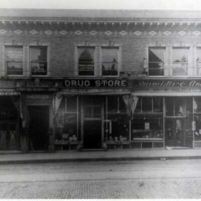 Oregon City Andresen Building: Origsize: 8" x 10"; Origformat: Print-Photographic