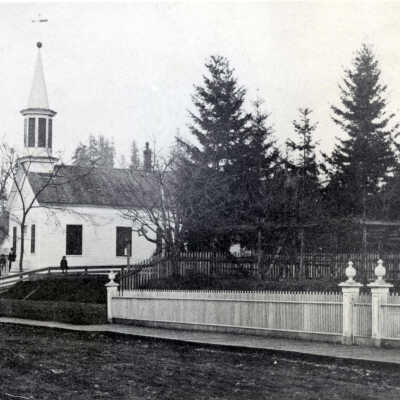 Oregon City 1880 - Oregon City Congregational Church