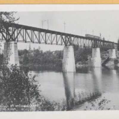Willsonville Railroad Bridge 1910