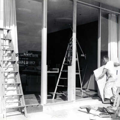 Columbus Day Storm Repair October 1962 - Oak Grove, Oregon