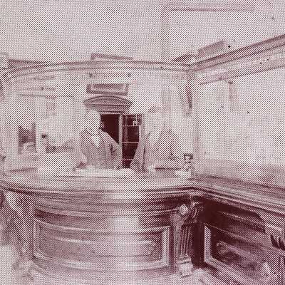 Interior of the Oregon City Bank of Commerce