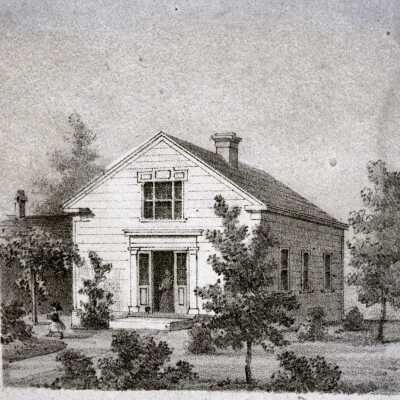 Oregon City 1858 - F. S. Holland House