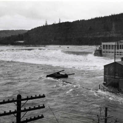 1943 Flood - Willamette Falls