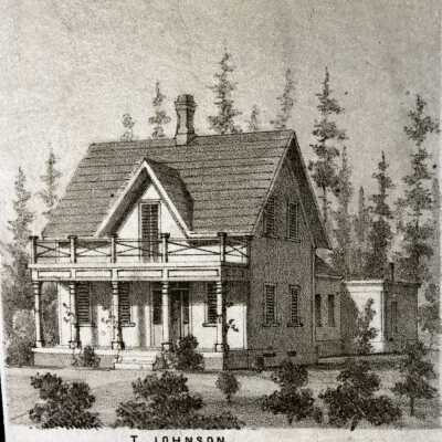 Oregon City 1858 - T. Johnson House