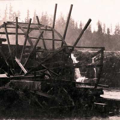 Willamette Falls Fish Wheel.