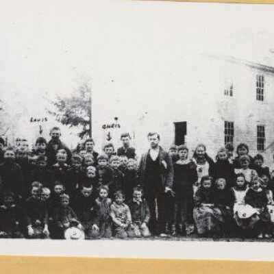 Macksburg School Students 1896