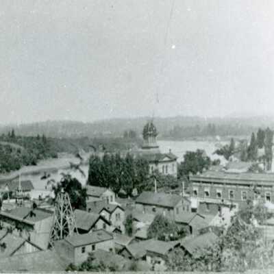 O.C. Looking South from the Bluff, 1890s: Origformat: Print-Photographic