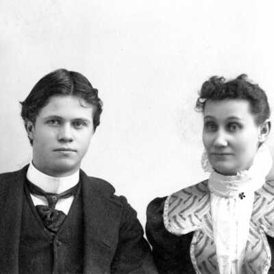 Harry Allen and Maggie Allen Hamilton.