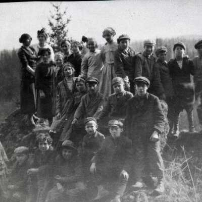 Carver School Students 1914 - Carver, Oregon
