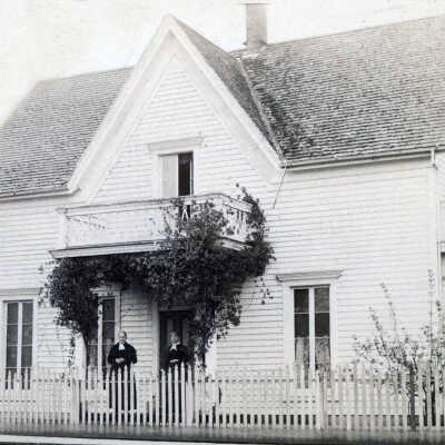 Clark House?, 7th & Water Streets, O.C., 1921: Copyright: None; Origsize: 2"x4"; Origformat: Print-Photographic