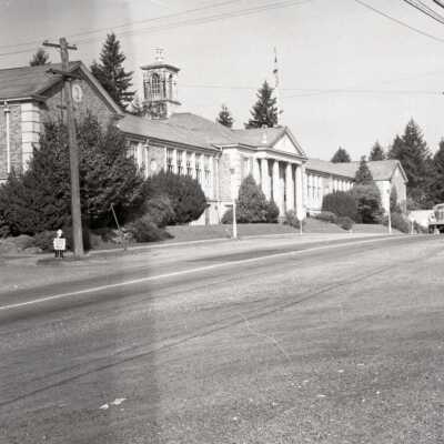 Oswego School, District #47, View from Down the Street.