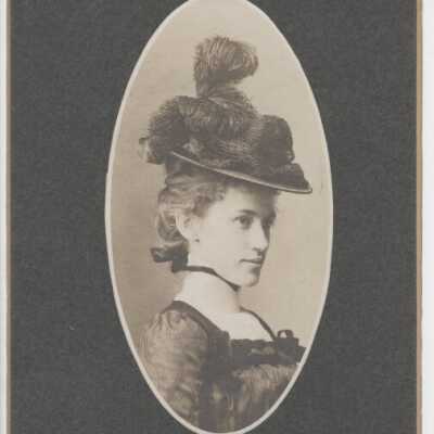 Mrs. Wilcox, wife of Professor Wilcox - 1900