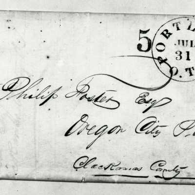 Postage Cancellation of 1852